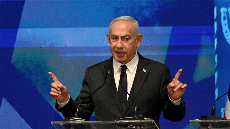 Israels Premier Netanjahu droht einmal mehr der Hamas. (Archivbild)