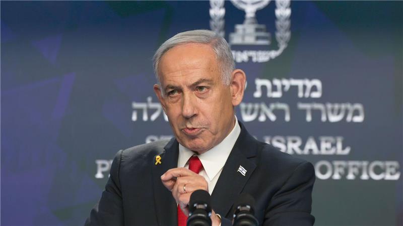 Israels Premier Netanjahu sieht in der Hamas das größte Hindernis für eine Waffenruhe. (Archivbild)  