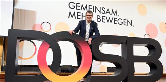 Ist als Präsident des Deutschen Olympischen Sportbundes wiedergewählt worden: Thomas Weikert.