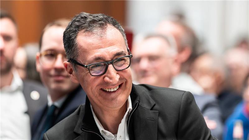 Ist er am Ende des Wahlabends der lachende Sieger? Grünen-Spitzenkandidat Cem Özdemir. (Archivbild)