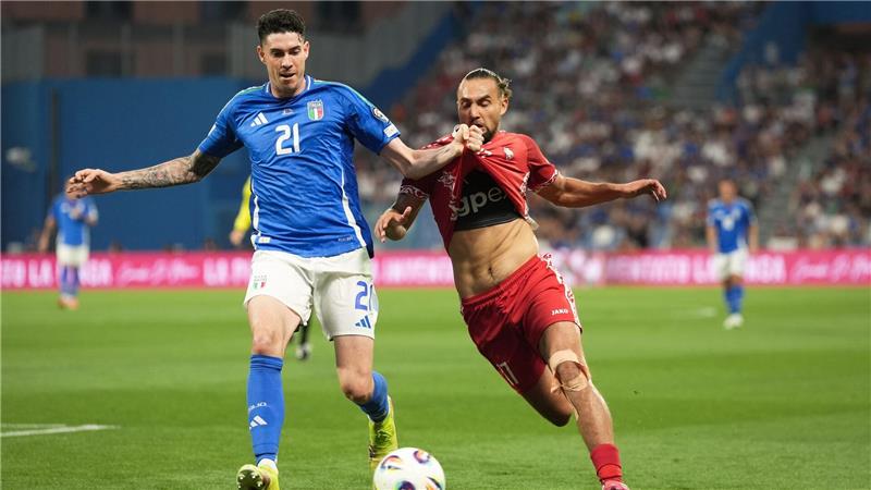 Italien hatte auch mit dem Weltranglisten-154. Moldau einige Probleme.