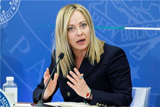 Italiens Ministerpräsidentin: Giorgia Meloni.