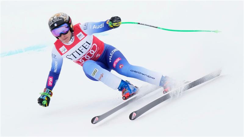 Italiens Skistar Federica Brignone ist bei den nationalen Meisterschaften heftig gestürzt.