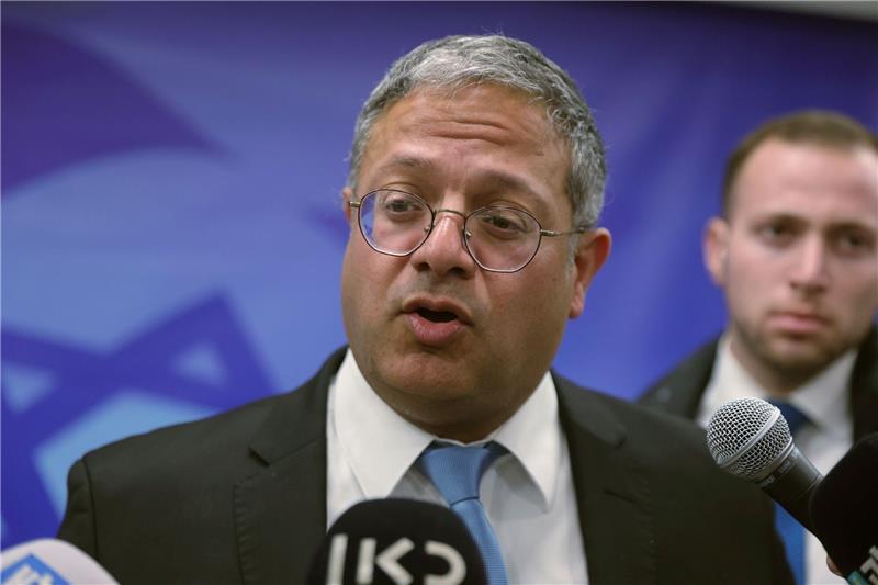 EU sagt Empfang in Israel wegen Teilnahme von Ben-Gvir ab Itamar Ben-Gvir ist Minister für Nationale Sicherheit von Israel.