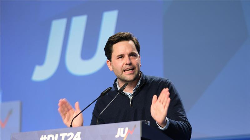 JU-Chef nennt Haushalt „Wette“ auf Kosten der Jungen JU-Chef Johannes Winkel kritisiert die Haushaltspläne von Schwarz-Rot. (Archivfoto)