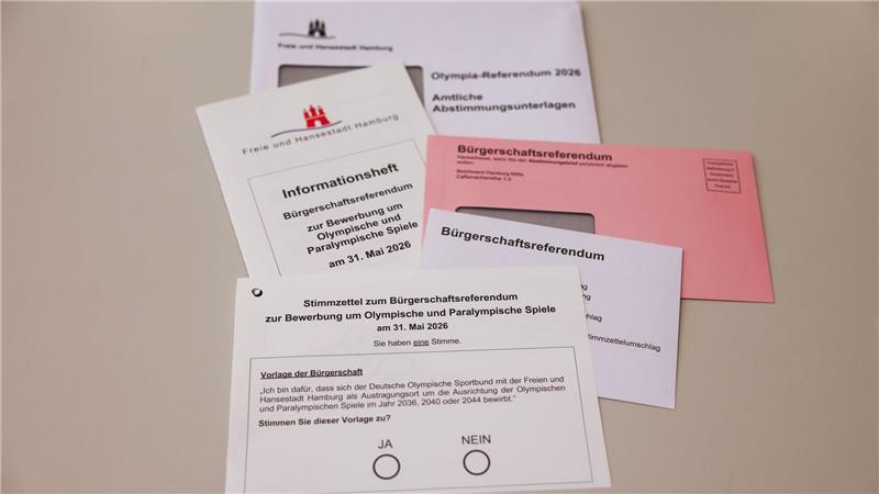 Ja oder Nein: Hamburgs Bürgerinnen und Bürger sind aufgerufen, über eine Olympia-Bewerbung ihrer Stadt abzustimmen. (Archivbild)  