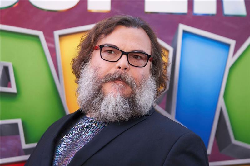 Kein Panda: Jack Black sieht sich als Streifenhörnchen Jack Black bei der Premiere von "The Super Mario Bros. Movie" in Hollywood.