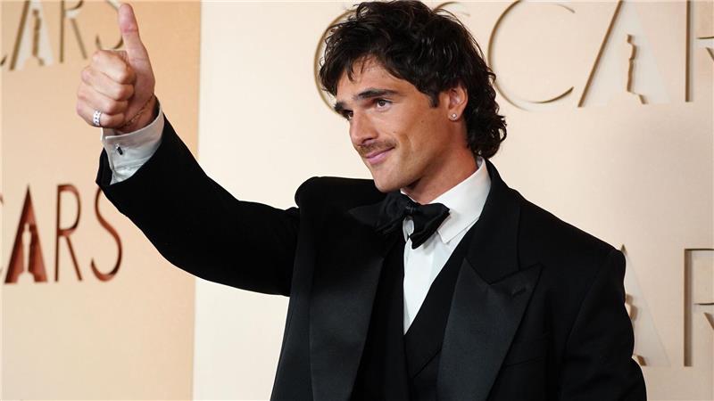 Jacob Elordi trug bei der Oscar-Verleihung einen recht dezenten Schnauzer. (Archivbild)