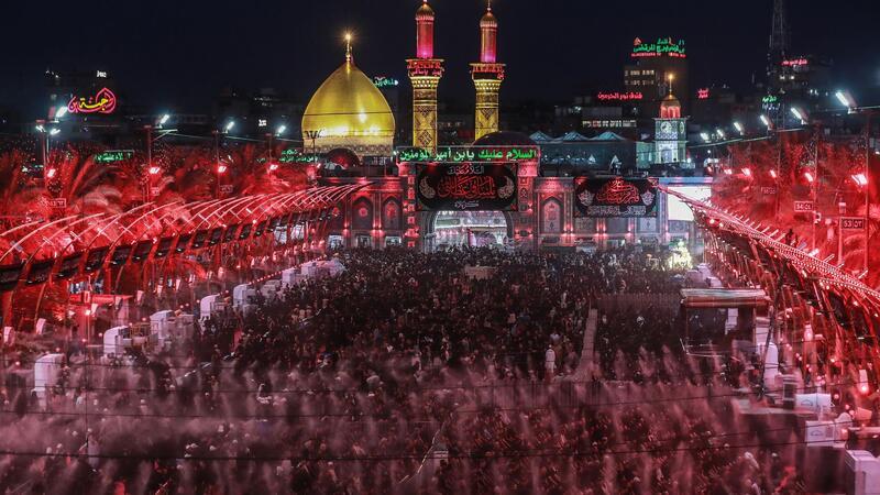 Jährlich strömen Millionen Pilger für das Trauerfest Arbain in den Irak. (Symbolbild)