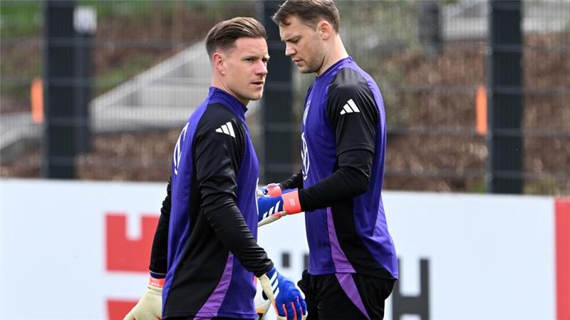 Jahrelang musste ter Stegen warten, um Neuer im DFB-Tor abzulösen. 