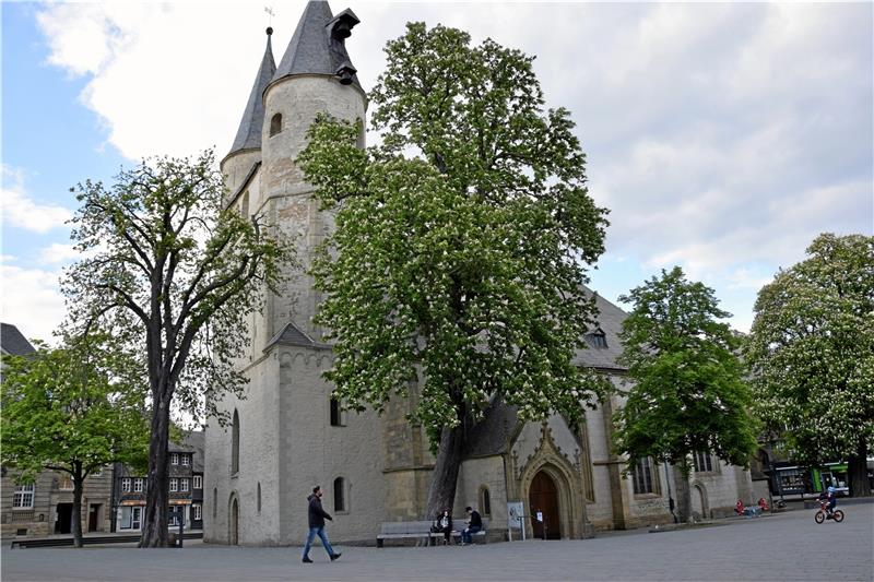 Jakobikirche in Goslar: Ab kommender Woche gibt es unter Corona-Regeln wieder Gottesdienste in den Gemeinden der katholischen Kirche im Nordharz.  Foto: Kleine