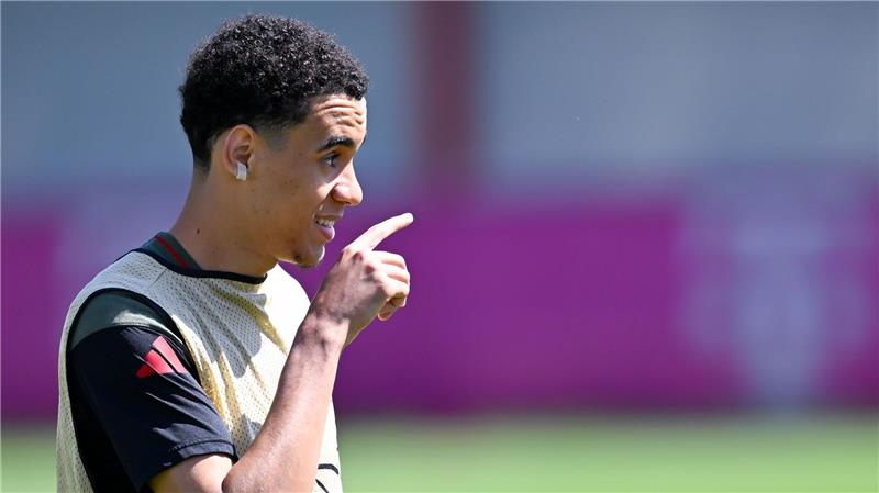 Nagelsmanns WM-Aufgabe: „Nenner finden und Einheit werden“ Jamal Musiala soll eine große Rolle bei der WM spielen. (Archivbild)