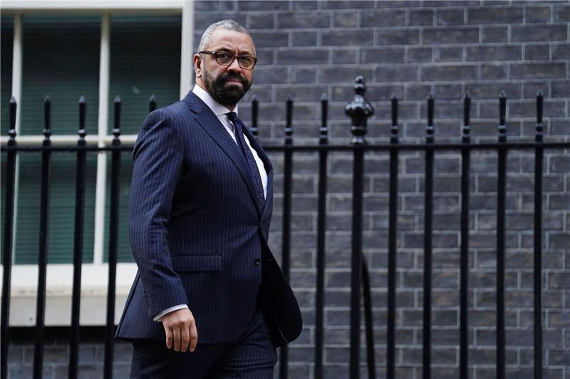 James Cleverly ist neu ernannter Innenminister von Großbritannien.