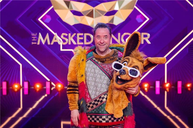 Jan Josef Liefers bei „The Masked Singer” enttarnt Jan Josef Liefers mit der Figur "Das Känguru" in der ProSieben-Show "The Masked Singer".
