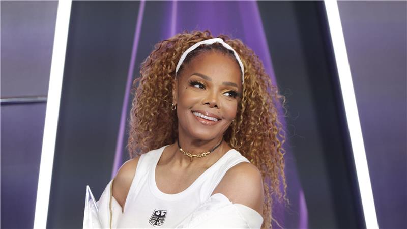 Janet Jackson trug den Bundesadler auf ihrem Top.