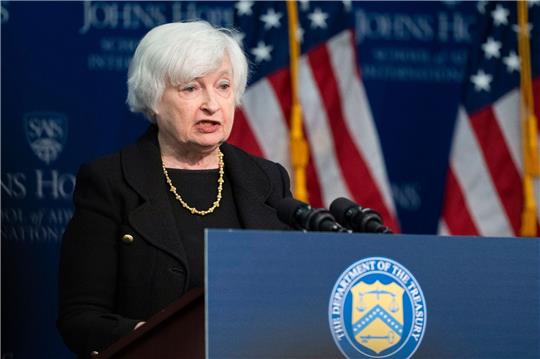 Janet Yellen, Finanzministerin der USA.