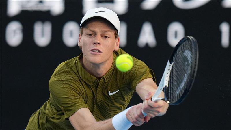 Jannik Sinner hatte im Achtelfinale von Melbourne keine Probleme.