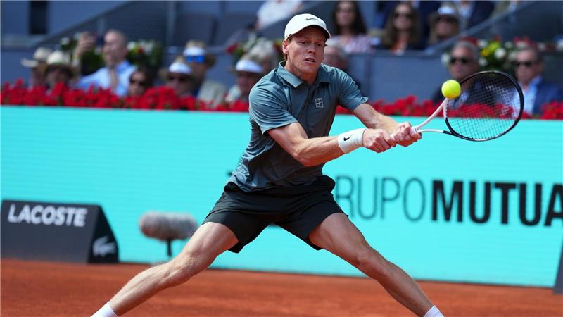 Jannik Sinner sorgt auch in Madrid für Furore.