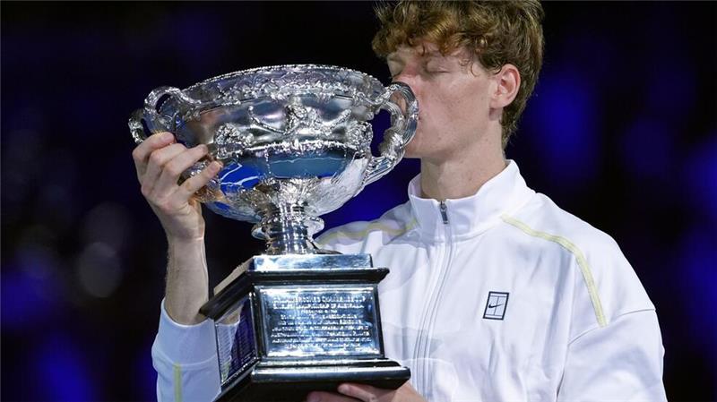 Jannik Sinner triumphierte als Titelverteidiger erneut in Melbourne