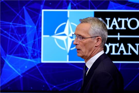 «Je länger sich dieser Krieg hinzieht, desto wichtiger ist es, dass wir dann auch in der Lage sind, Vorräte wieder aufzufüllen», sagt Nato-Generalsekretär Stoltenberg.
