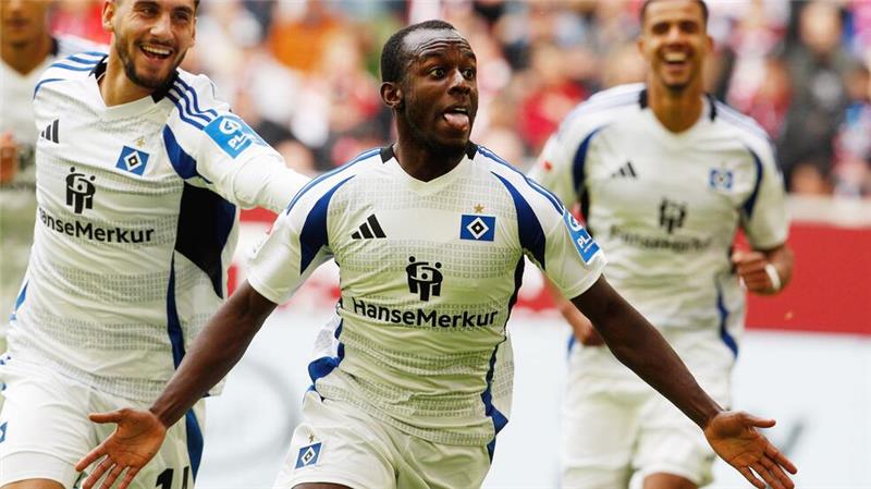Jean-Luc Dompé brachte den HSV per Traumtor früh in Führung