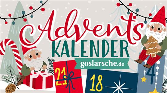 Zwei Wichtel verpacken Geschenke und halten Lebkuchen in der Hand. 