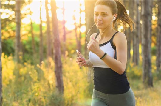 Jeder Kilometer zählt bei der Aktion "Bewegung für unseren Wald". Symbolbild: pixabay/snapshot