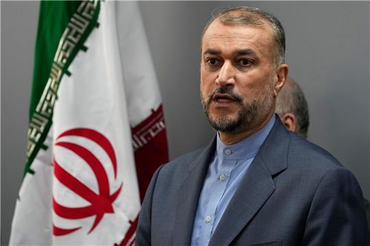«Jeder hat Szenarien entworfen, und jeder hat die Hand am Abzug»: der iranische Außenminister Hussein Amirabdollahian.