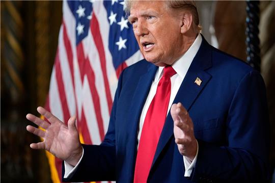 «Jederzeit, überall, an jedem Ort!»: Donald Trump.