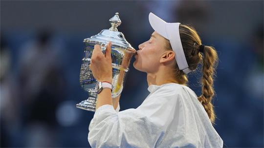 Jelena Rybakina ist neue US-Open-Siegerin. 