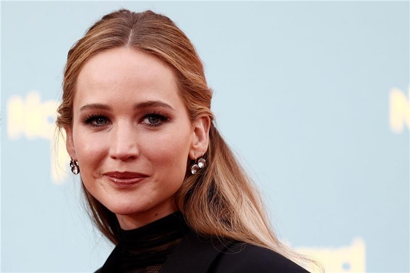 Jennifer Lawrence ist Oscar-Preisträgerin. Hier bei der Deutschlandpremiere ihres Films "No hard feelings" in Berlin.