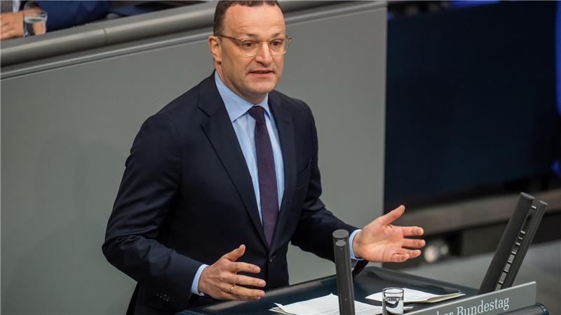 Masken-Vorwürfe: Grüne und Linke greifen Spahn an Jens Spahn, CDU/CSU Fraktionsvorsitzender im Bundestag