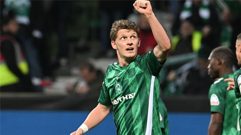 Jens Stage brachte Werder gegen Kiel in Führung.