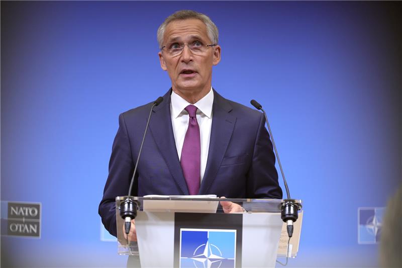 Wie gefährlich wird das russische Atommanöver? Jens Stoltenberg, Generalsekretär der NATO. Foto: Olivier Matthys/picture alliance/dpa/AP