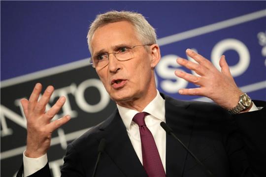 Jens Stoltenberg, Nato-Generalsekretär, trifft wohl auf hochrangige Vertreter der Türkei.