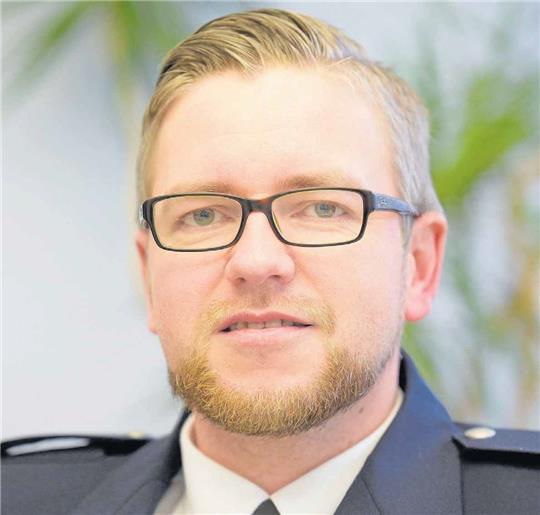 Jens Wiese (38) ist neuer Leiter der Autobahnpolizei Braunschweig. Foto: Bernward Comes