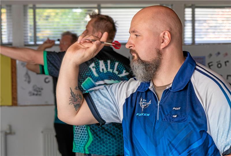 Jerstedts Marc Staunau gewinnt sowohl gegen Münster als auch Greifswald seine Einzel. Foto: GZ-Archiv