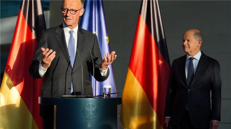 Jetzt hat er das Sagen im Kanzleramt: Friedrich Merz.