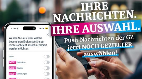 Jetzt können Sie ihre Nachrichtenauswahl noch besser personalisieren.