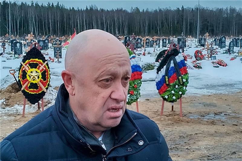 Wagner-Chef Prigoschin sieht Verräter im Kreml Jewgeni Prigoschin ist Gründer und Chef der russischen Privatarmee Wagner.