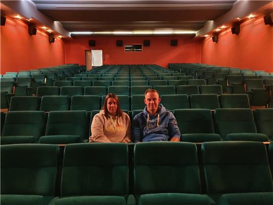 Jill und Florian Wildmann werden das Goslarer Theater für immer schließen. Foto: Sowa