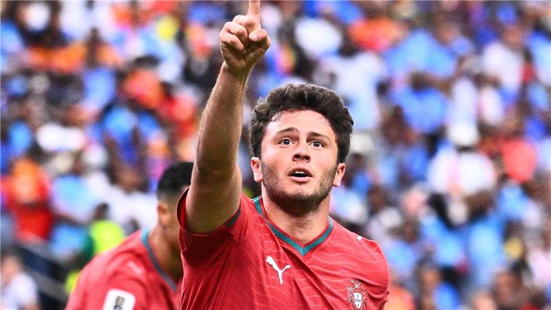 João Neves erzielte die frühe Führung für Portugal.