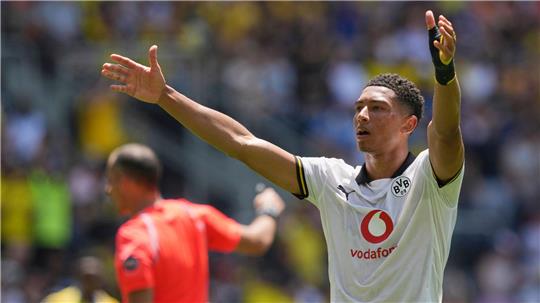 Jobe Bellingham gelang sein Premieren-Tor für den BVB