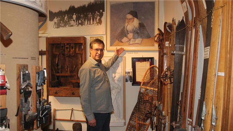 Jörg Kühnhold ist Vorsitzender der Museumsgesellschaft und ruft zusammen mit seinen Mitstreitern um Hilfe, damit das Museum erhalten bleiben kann.