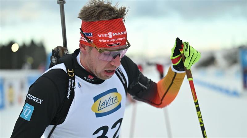 Ernüchterung bei DSV-Biathleten nach schwachem Auftakt Johannes Kühn blieb nur liegend fehlerfrei.