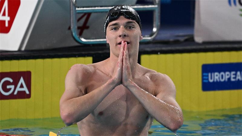 Johannes Liebmann schwimmt auch am letzten EM-Tag.
