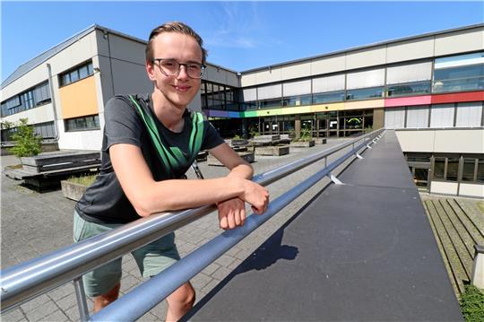 Johannes Mertens hat am Jacobson-Gymnasium in Seesen sein Abitur mit dem zweitbesten Notendurchschnitt in ganz Niedersachsen gemacht. Foto: Kühlewind