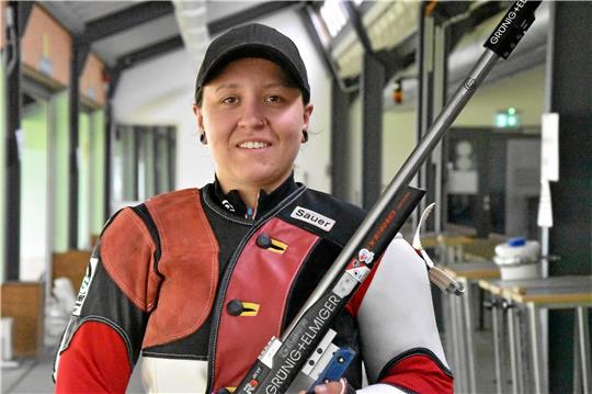 Jolyn Beer gewinnt in Kairo die Silbermedaille. Foto: Krause