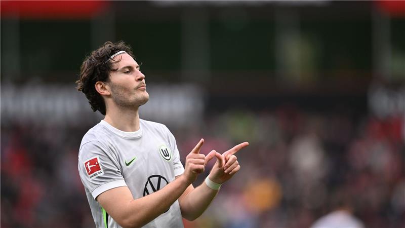 Jonas Wind fällt beim VfL Wolfsburg einige Wochen lang aus. (Archivbild)