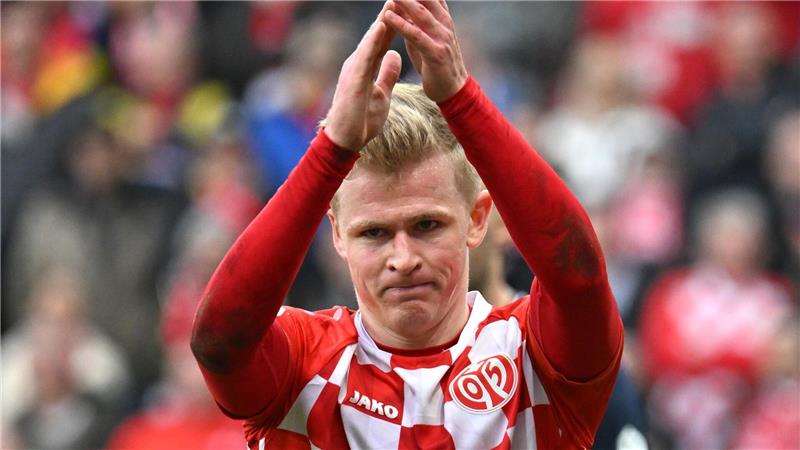 Eintracht verpflichtet Nationalspieler Burkardt aus Mainz Jonathan Burkardt verlässt den FSV Mainz 05.